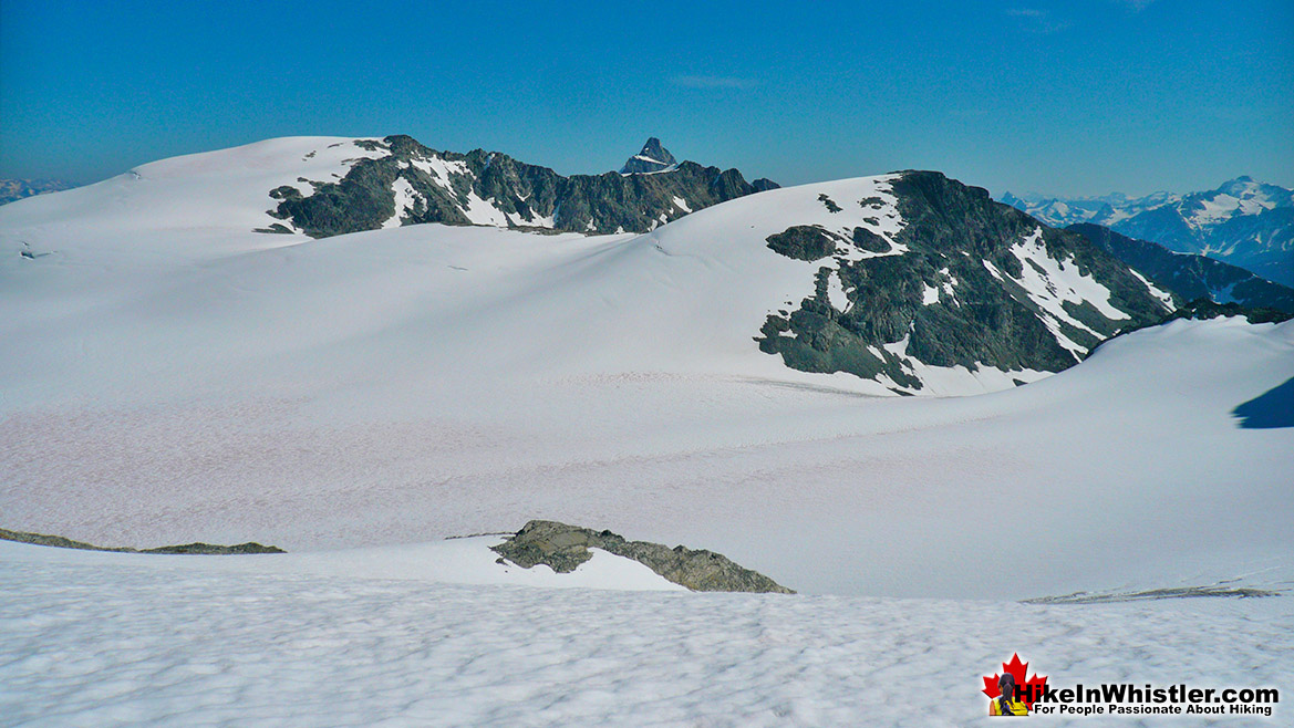 Arete View of Distant Mt James Turner