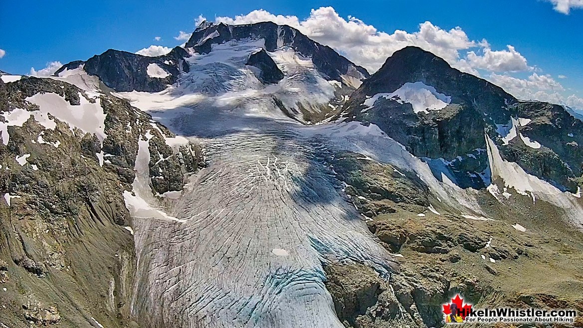 Wedge Mountain and Wedgemount Glacier