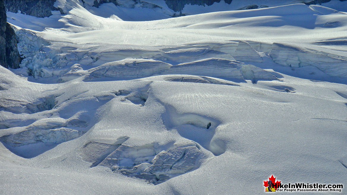 Bergschrund Wedgemount Glacier