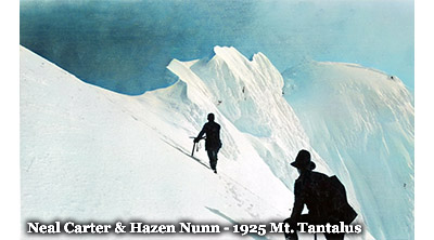 Neal Carter and Hazen Nunn Tantalus 1925