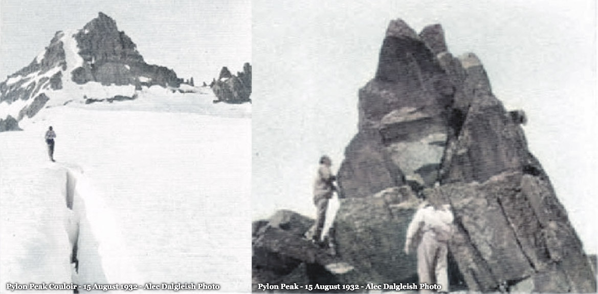 Pylon Peak 15 August 1932