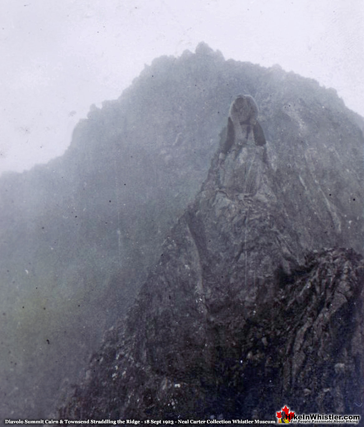 Charles Townsend Straddling Diavolo Summit 18 Sept 1923