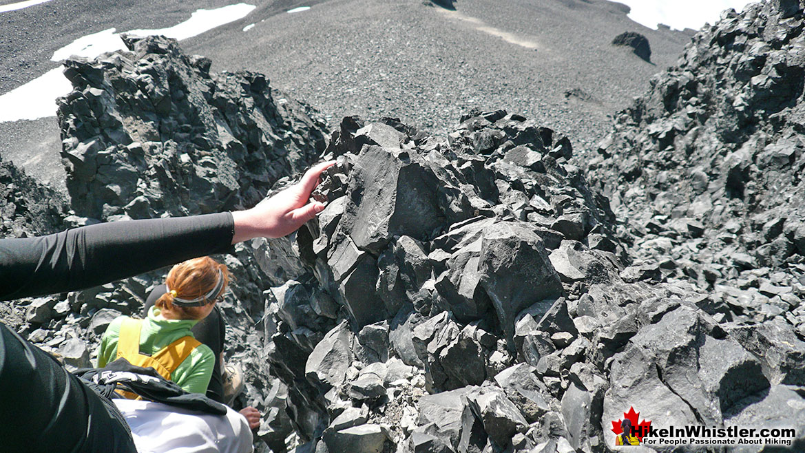 Climbing Down Black Tusk Chimney