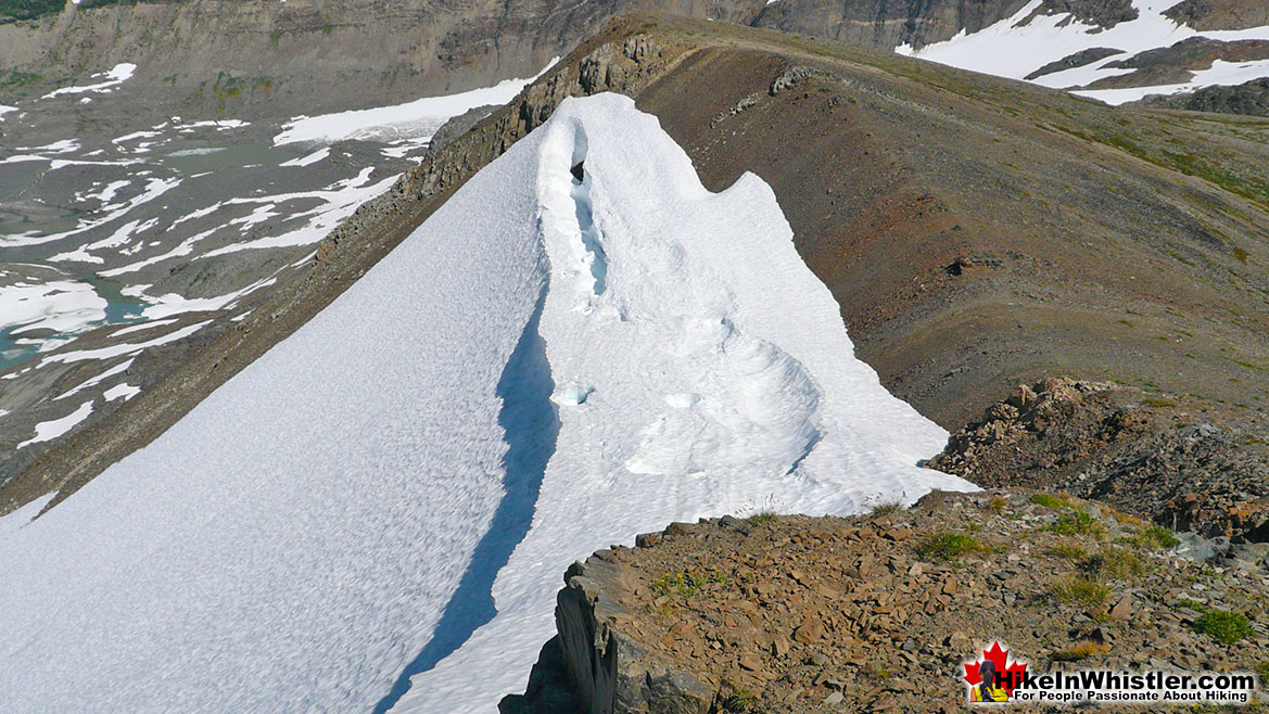 Cornice on Panorama Ridge