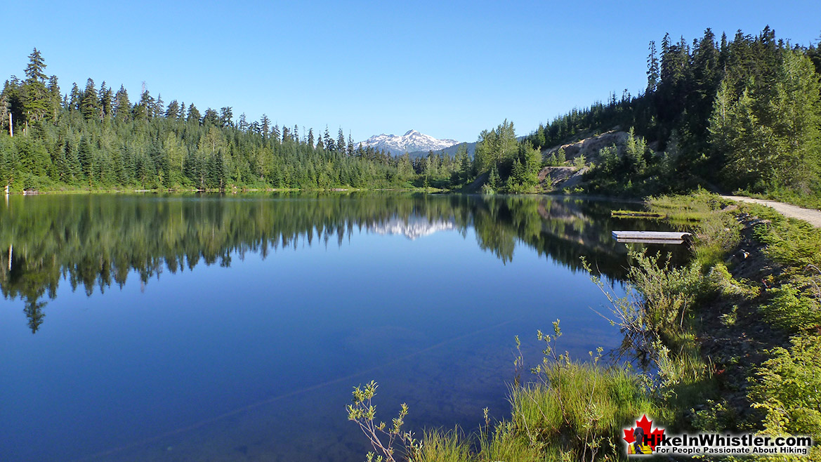 Northair Mine Lake on the Flank Trail