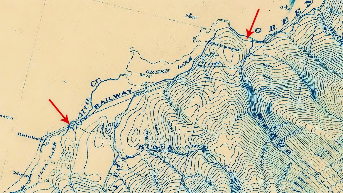 1928 Garibaldi Park Map
