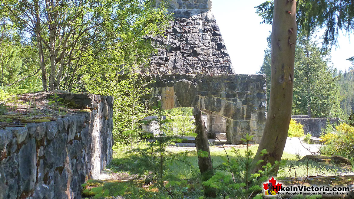 Ruins at Sooke Potholes