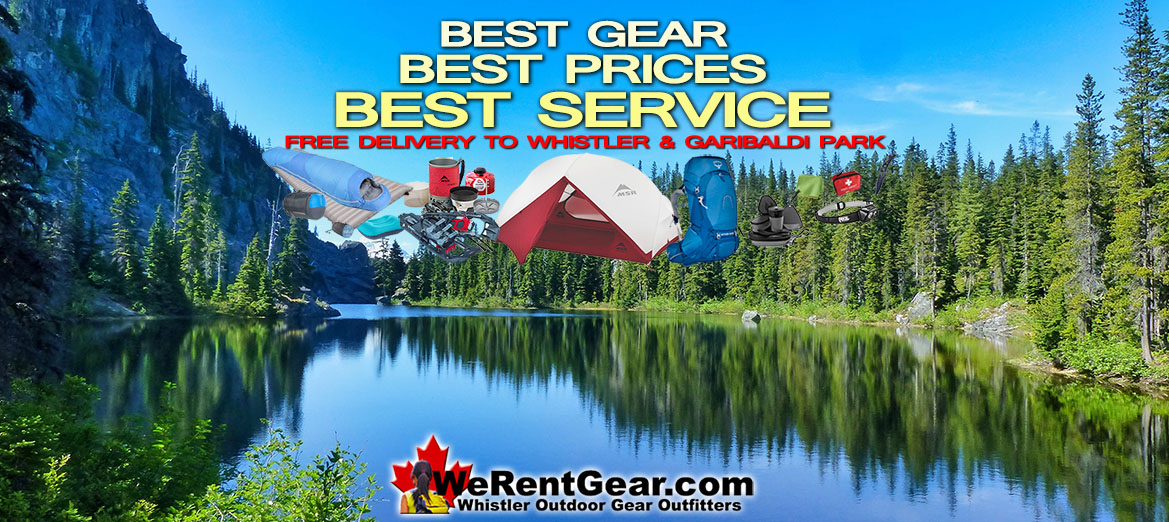 Rent Camping Gear Whistler