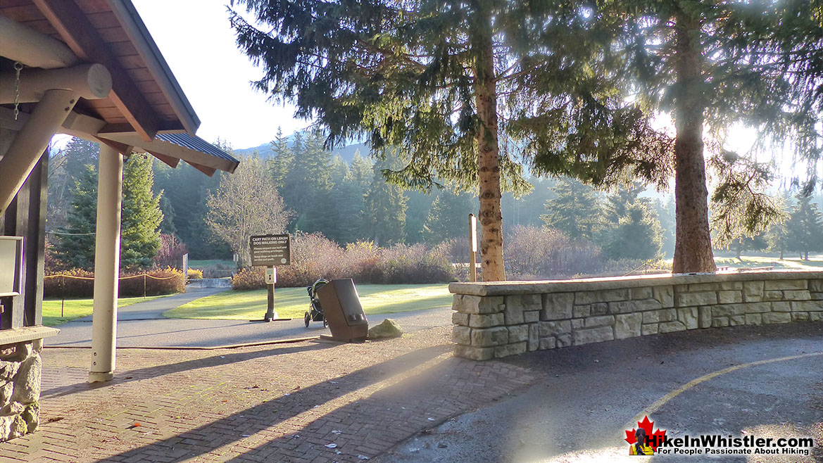 Crabapple Corner on the 5k Whistler Golf Course Run