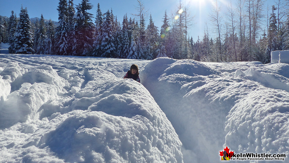 Alexander Falls Deep Snow