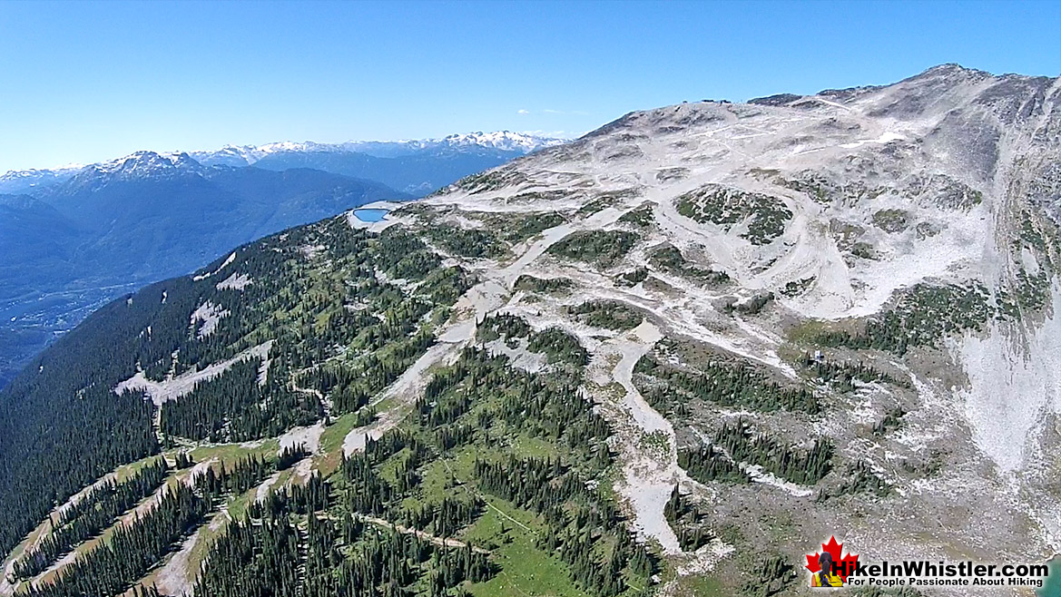 Blackcomb Mountain Aerial View 33