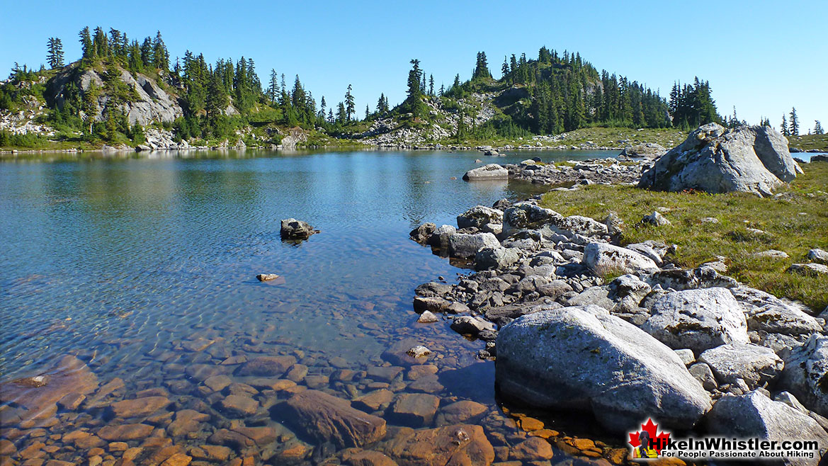 Beautiful and Rugged Brew Lake in Whistler