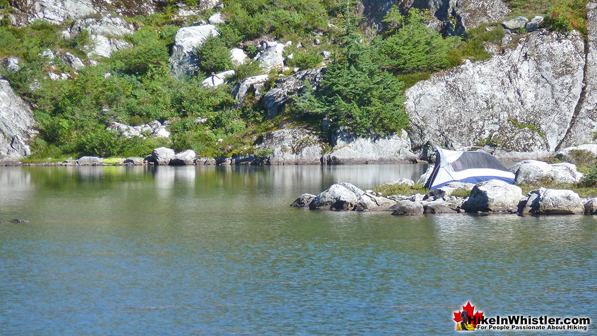 Brew Lake Hike in Whistler in September