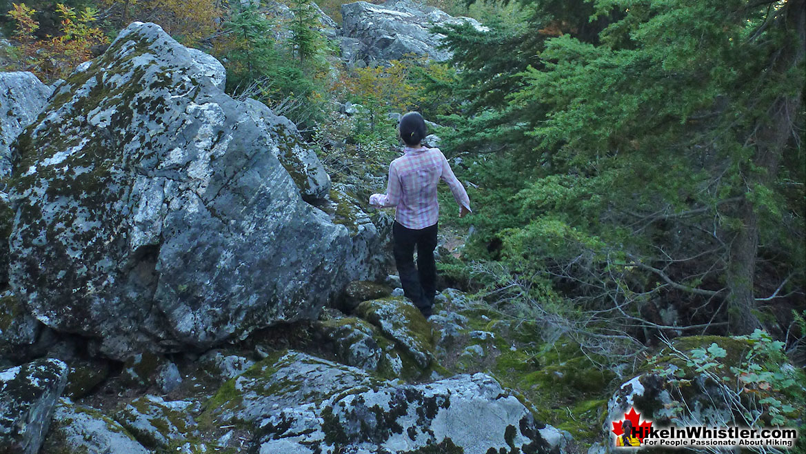 Brew Lake Trail Boulders