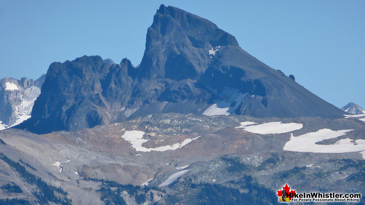 Brew Lake Zoom View of Black Tusk