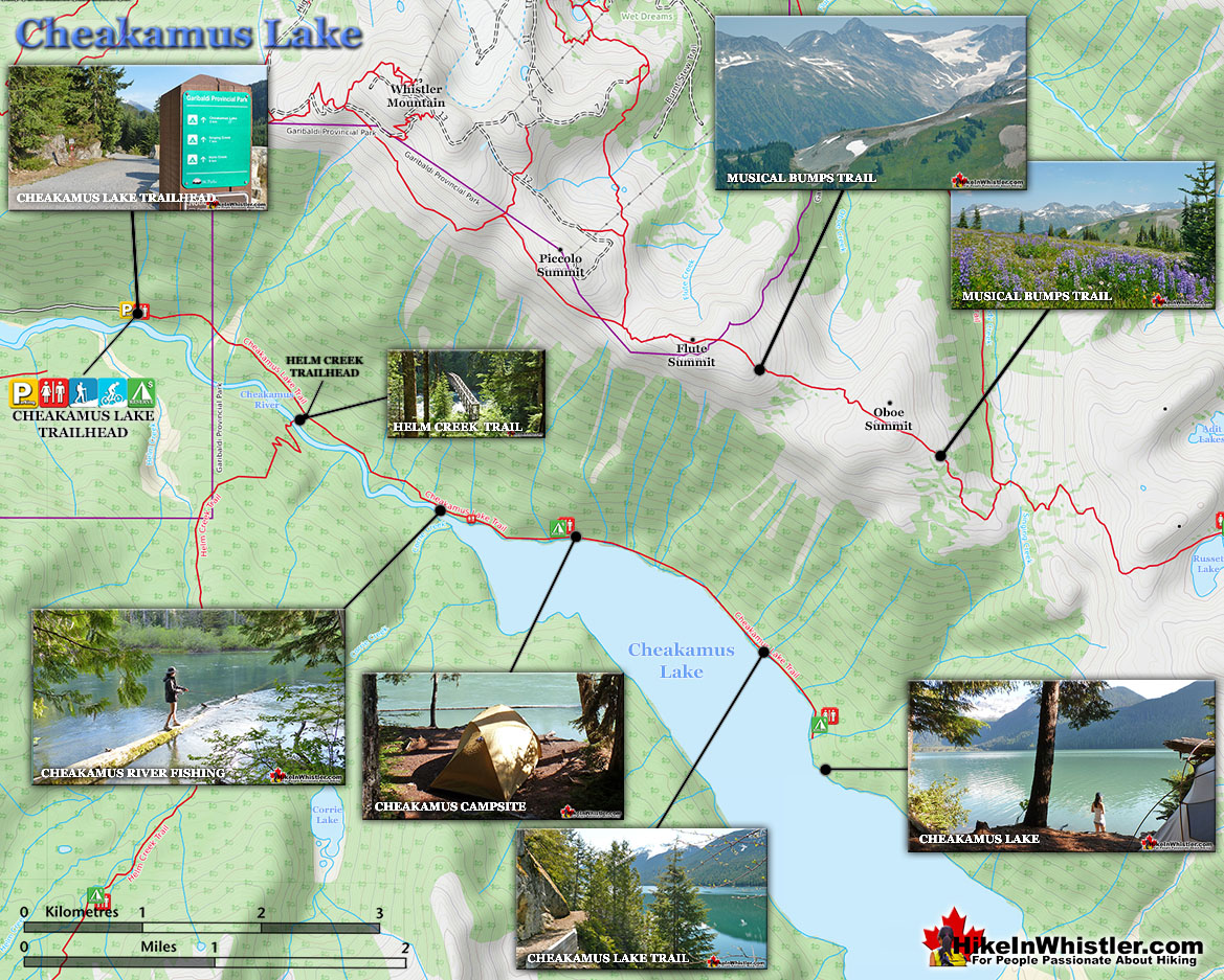 Cheakamus Lake Map v13