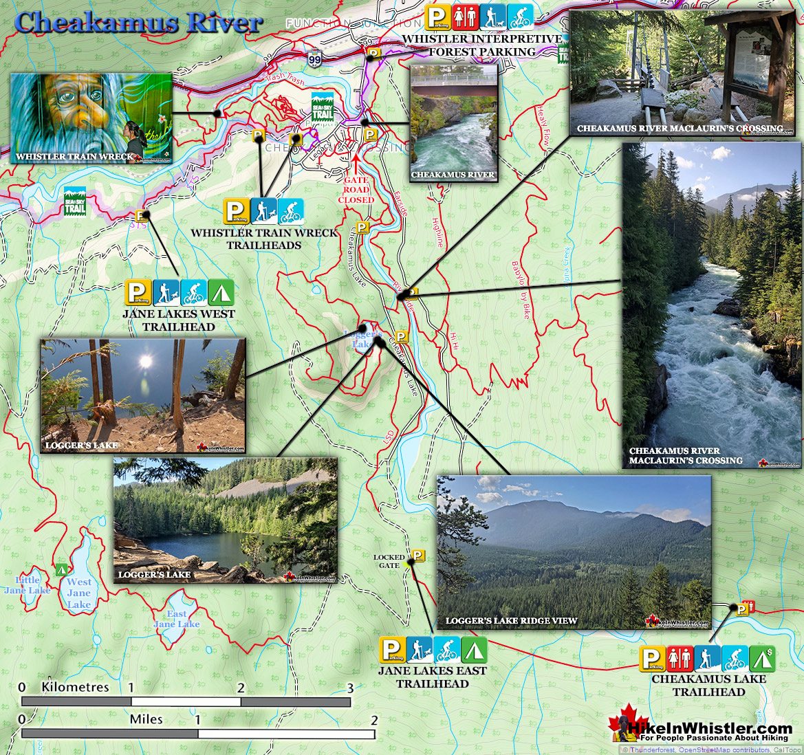 Cheakamus River Map v18a