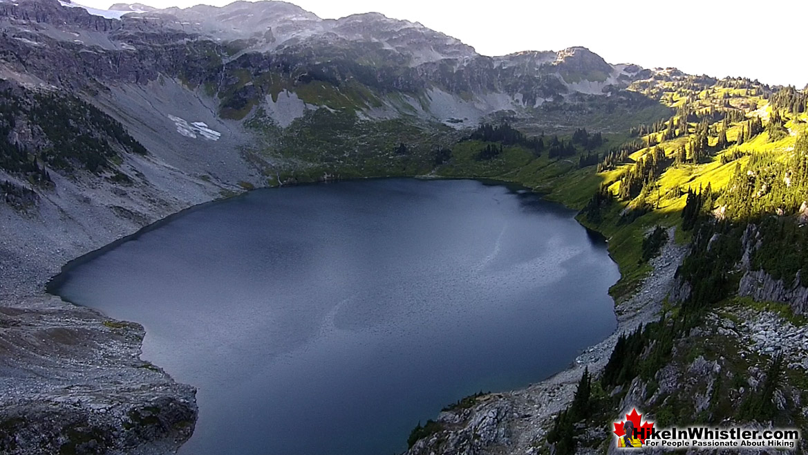 Cirque Lake in Callaghan Lake Provincial Park