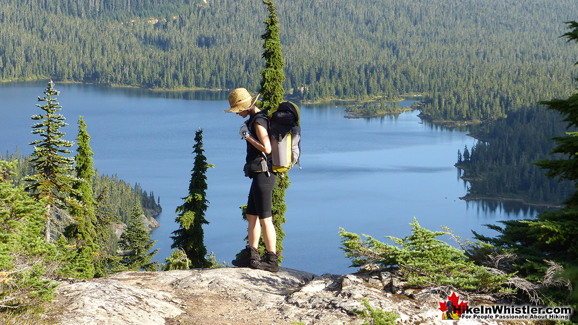 Callaghan Lake from the Cirque Lake trail