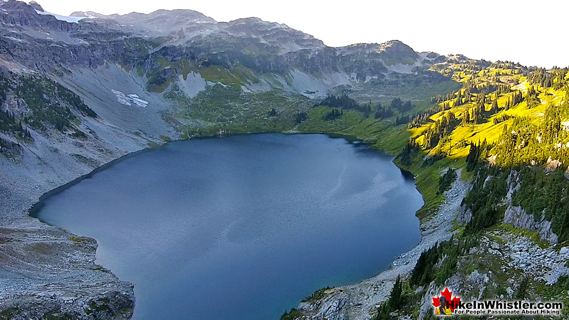 Cirque Lake Aerial View 2