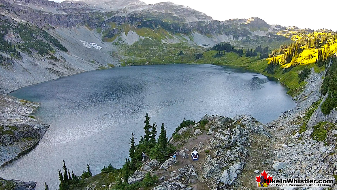 Cirque Lake Aerial View 8