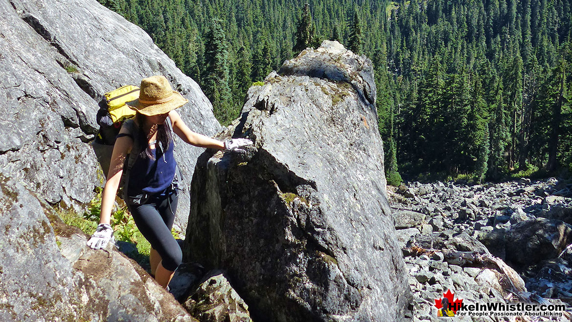 Cirque Lake Boulder Field Hike in Whistler in September