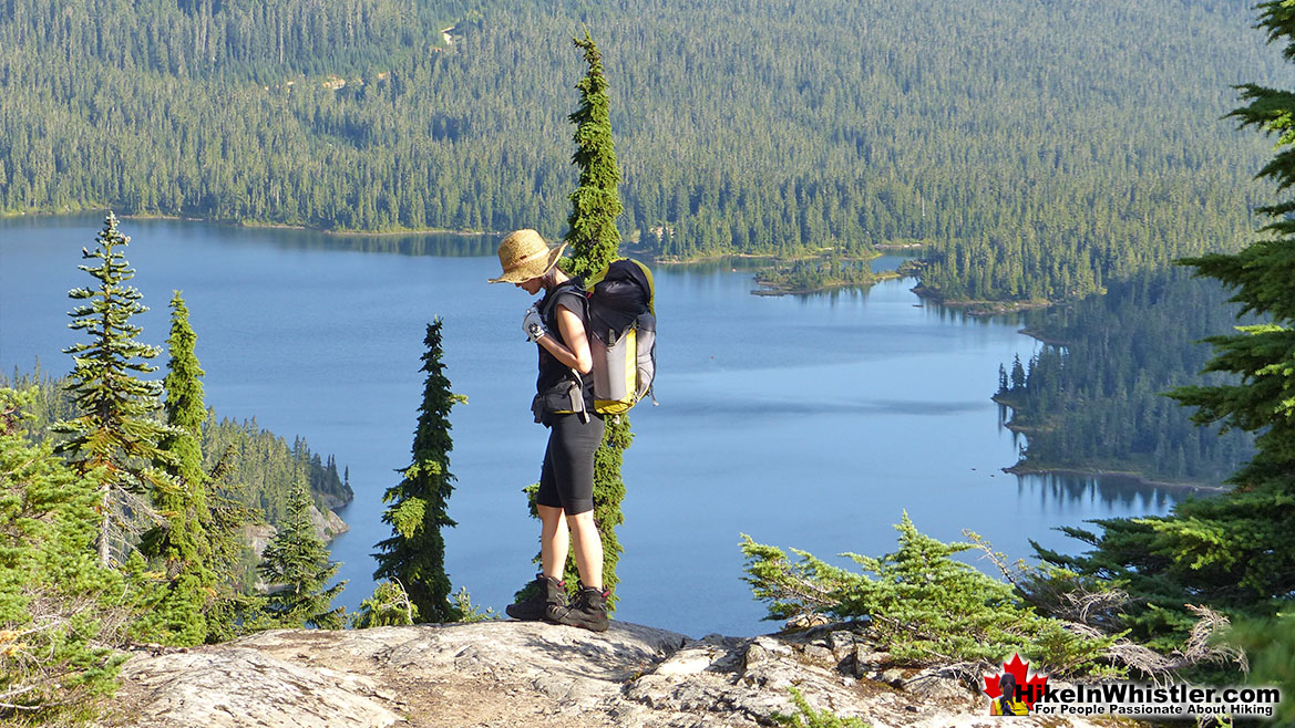 Callaghan Lake from the Cirque Lake Trail