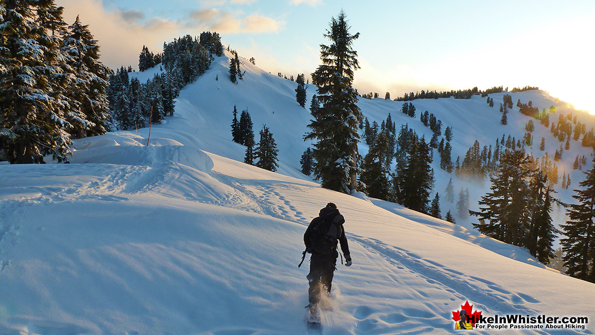 Elfin Lakes Snowshoeing in Garibaldi Park