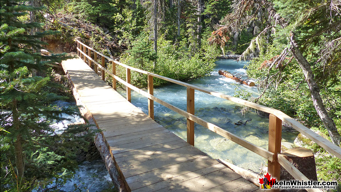 Joffre Creek Crossing on the Joffre Lakes Trail