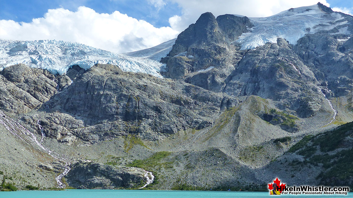 Joffre Lakes Matier Glacier View