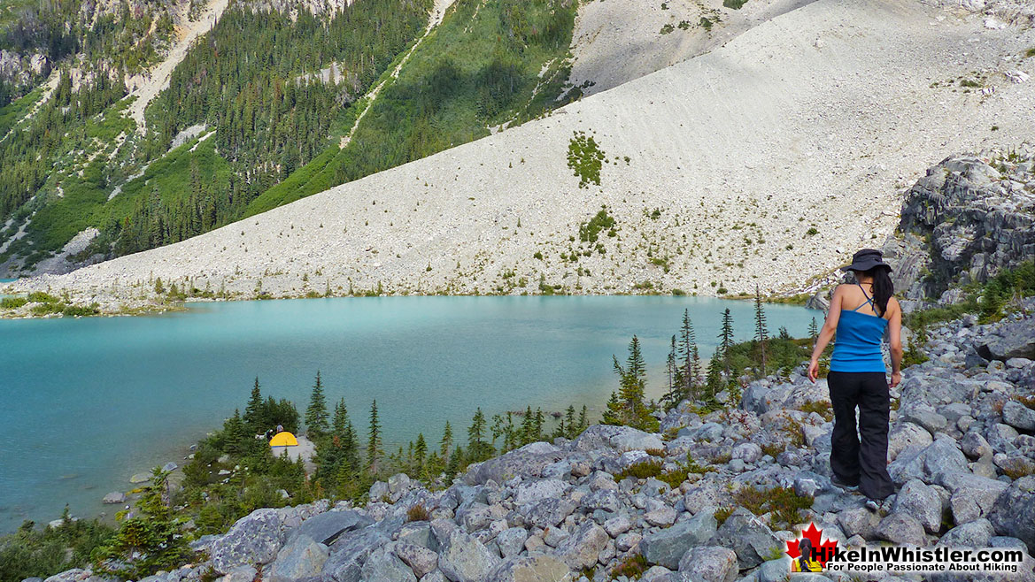 Joffre Lakes Campsite Tent