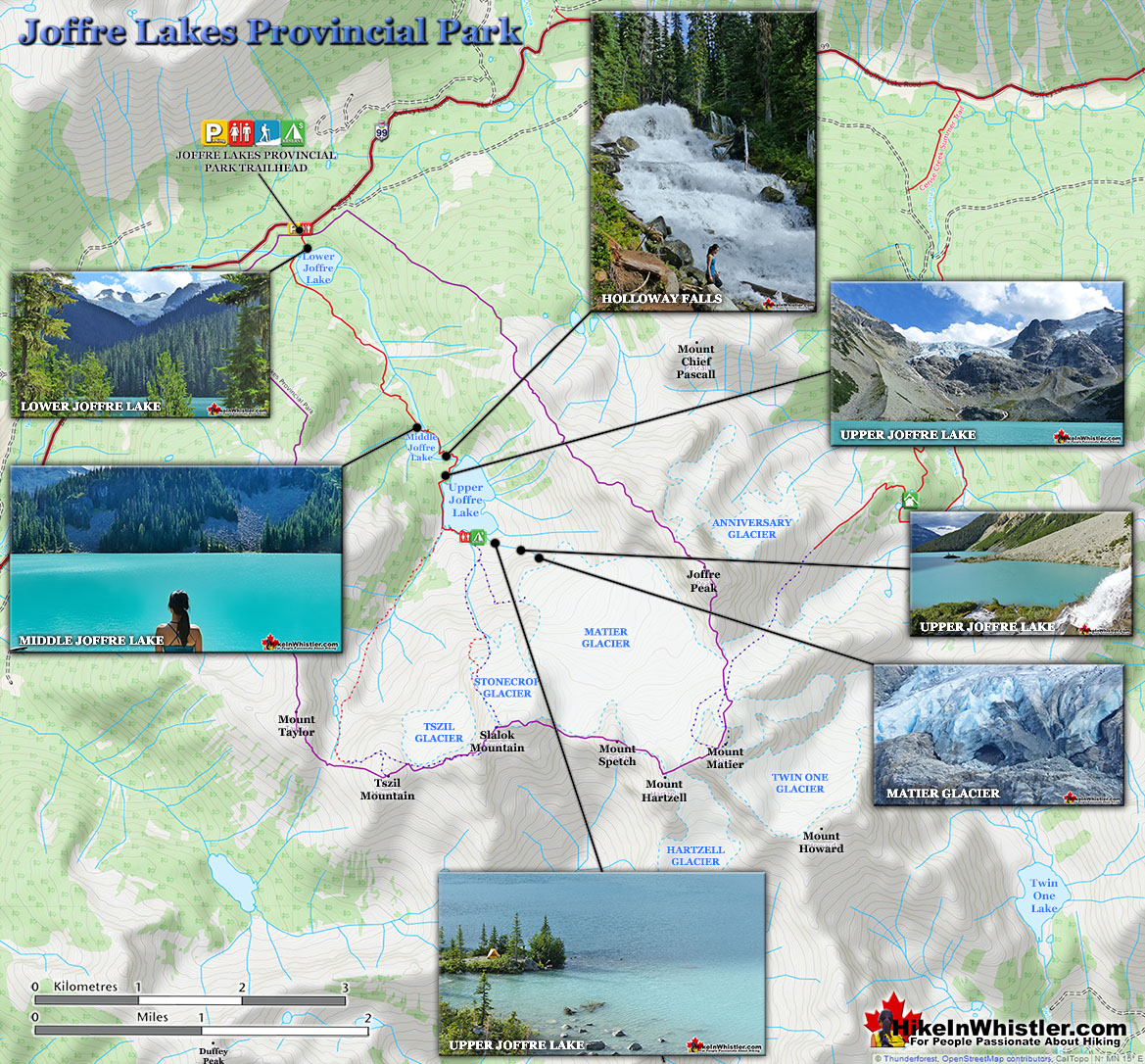 Joffre Lakes Provincial Park Map v14