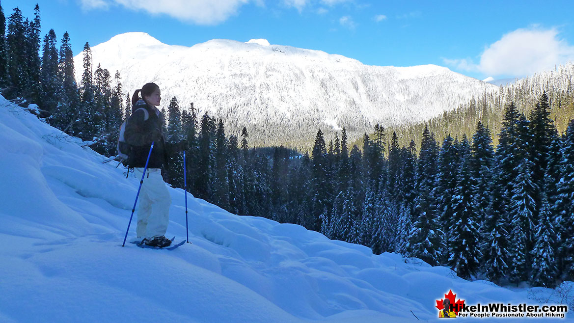 Joffre Lakes Snowshoe Whistler December