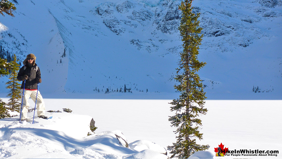 Joffre Lakes Snowshoe Whistler December