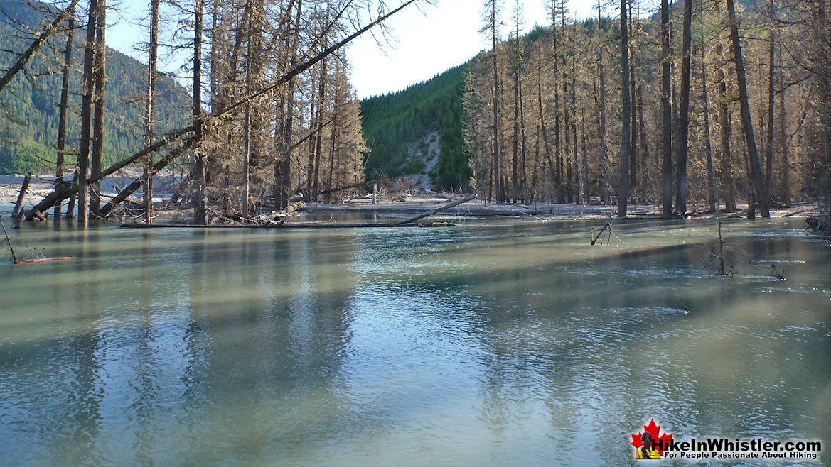 Upper Lillooet River Meager Bridge Was Here