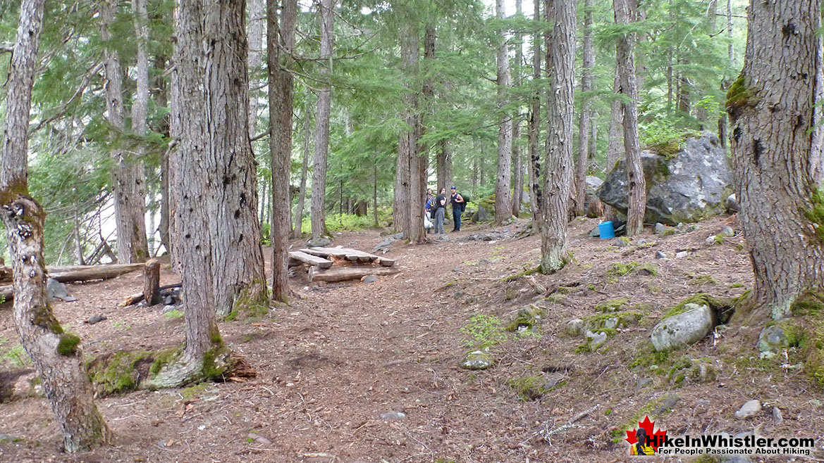 Campsite at Keyhole Hot Springs