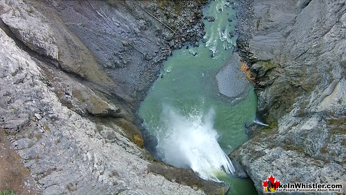 Keyhole Falls Aerial View 36