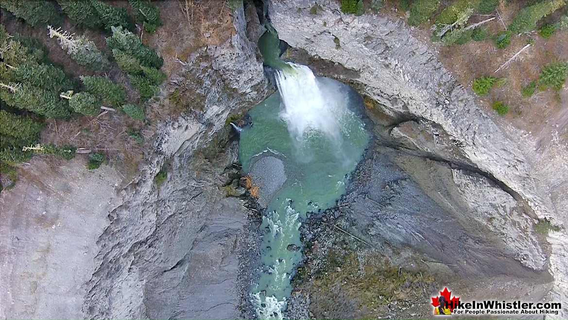 Keyhole Falls Aerial View 40