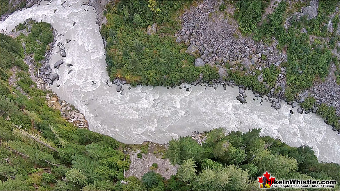 Keyhole Hot Springs Aerial View