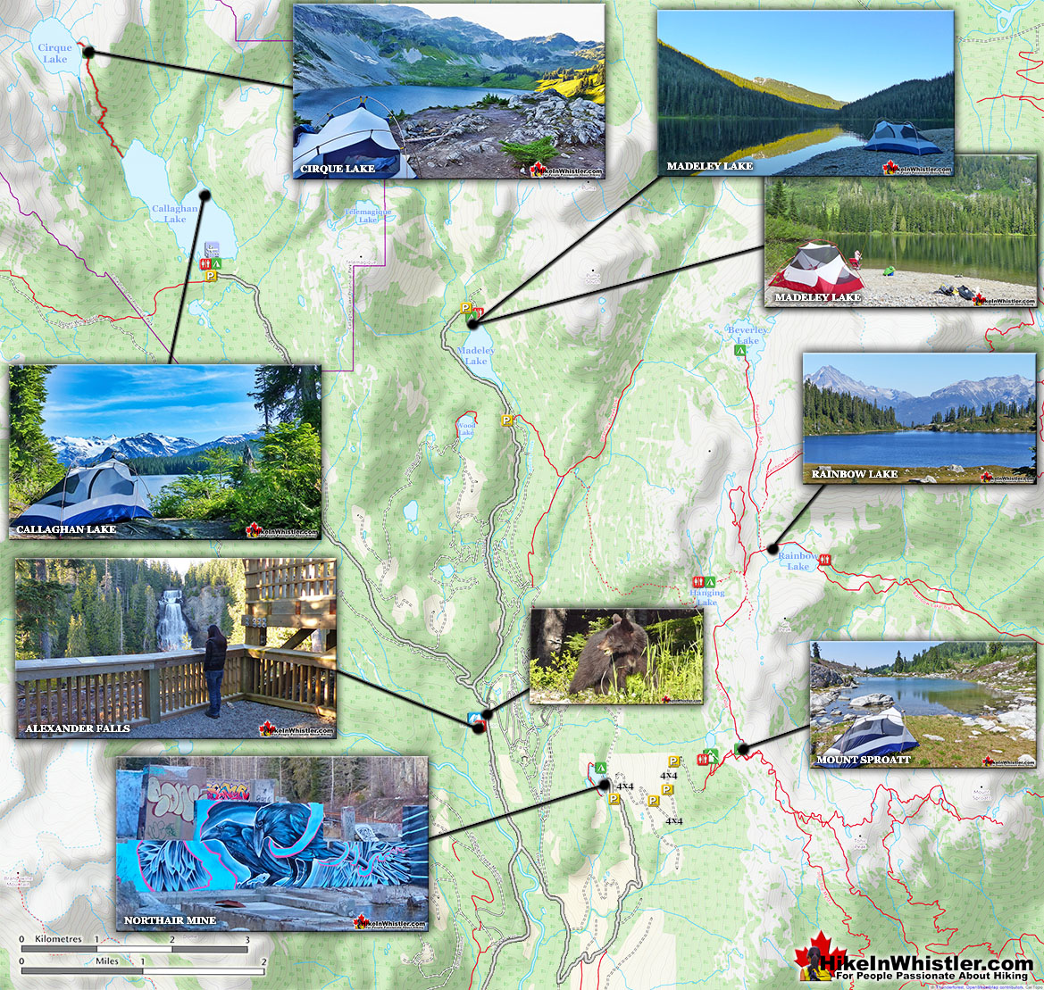 Madeley Lake Large Map v6