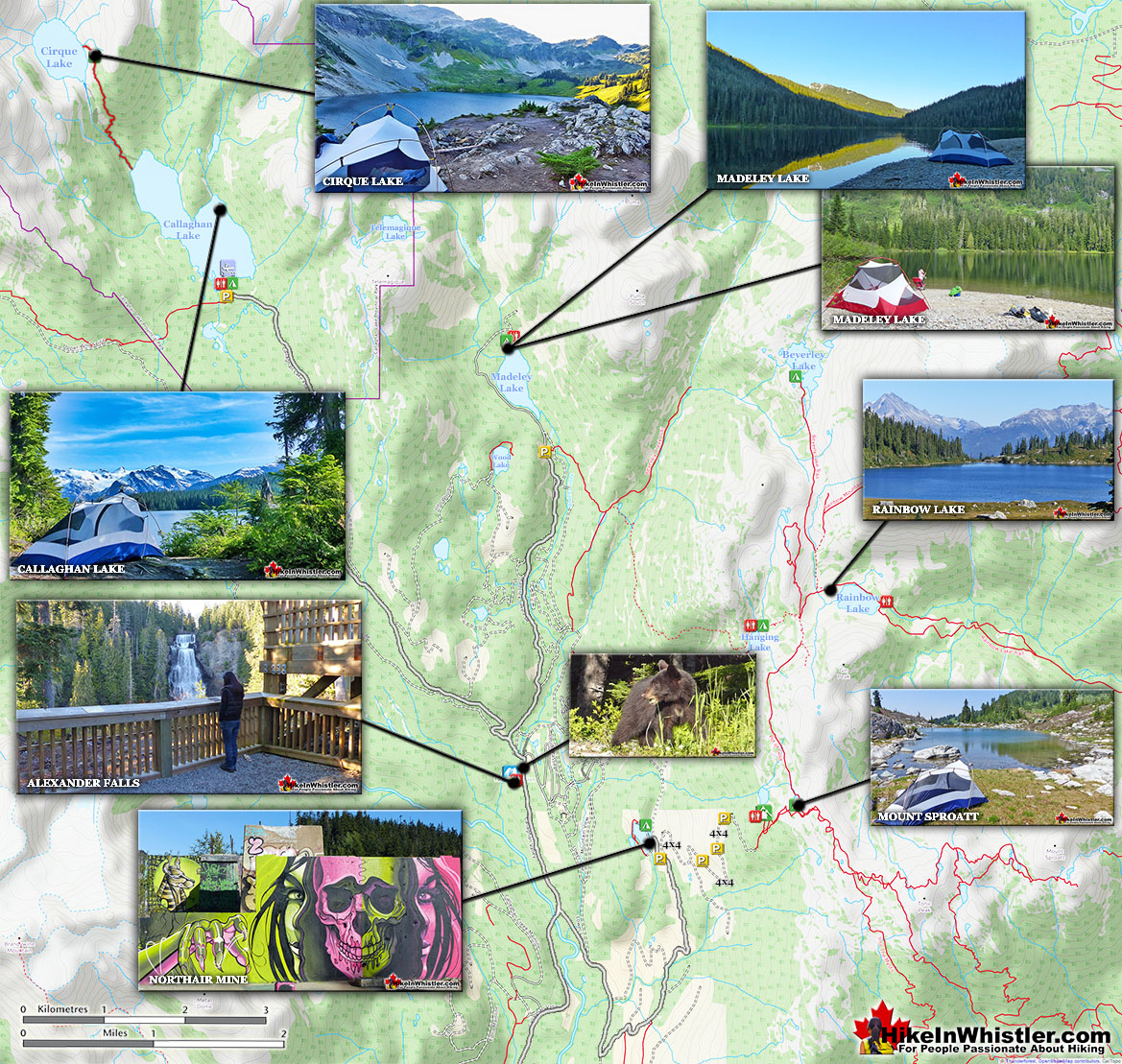 Madeley Lake Map v7