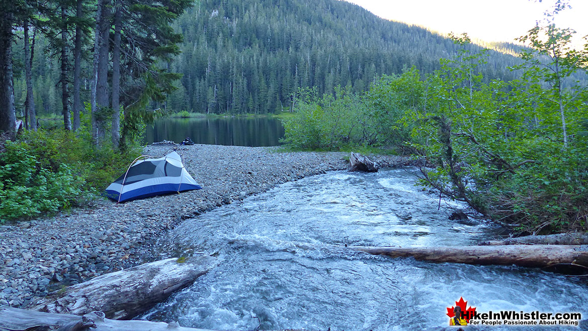 Tent at Madeley Lake