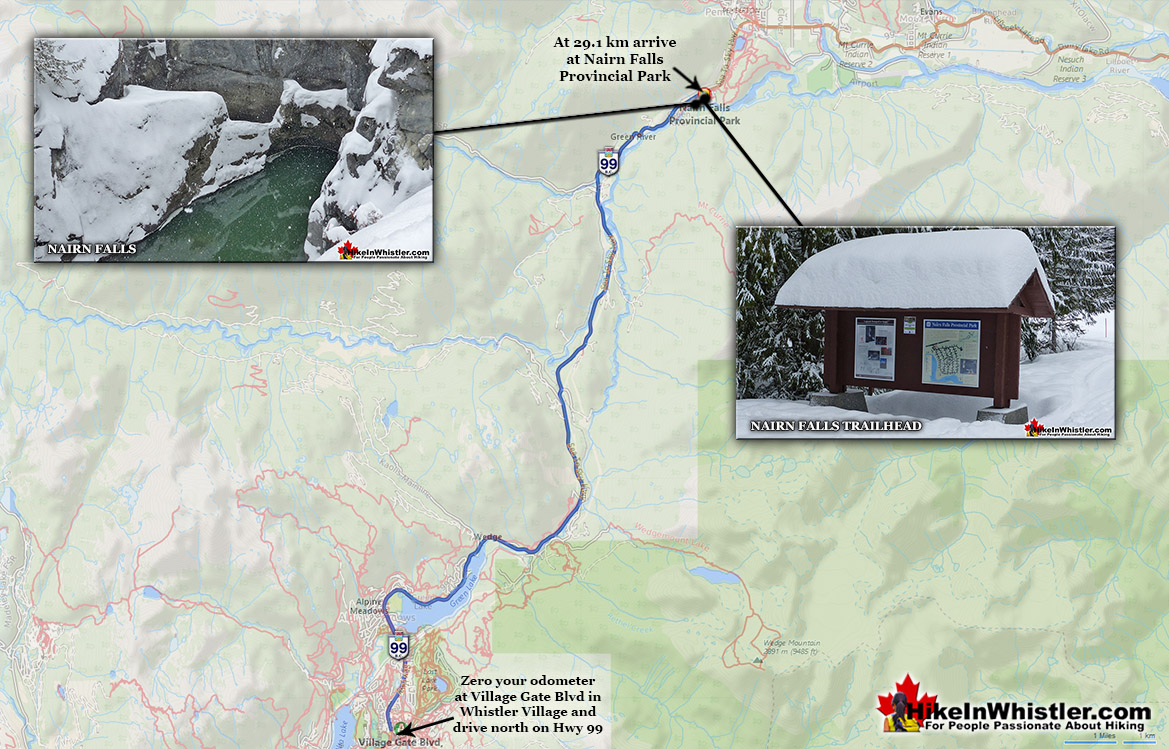 Nairn Falls Winter Directions Map v3