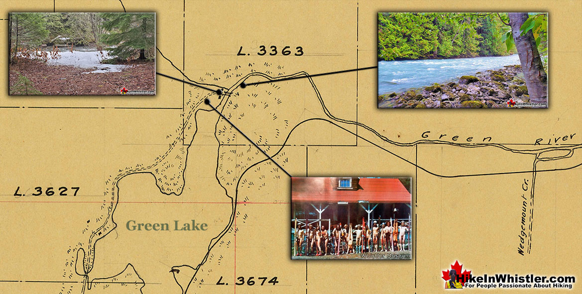 1923 Map Green Lake
