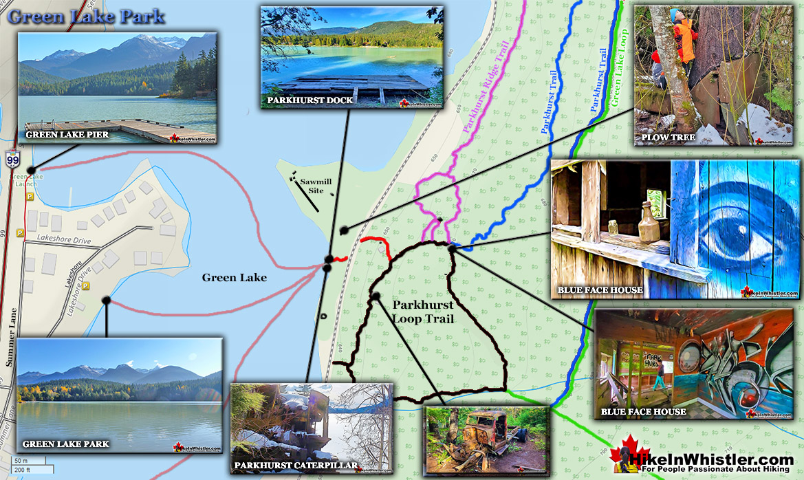 Green Lake Park Directions Map v3