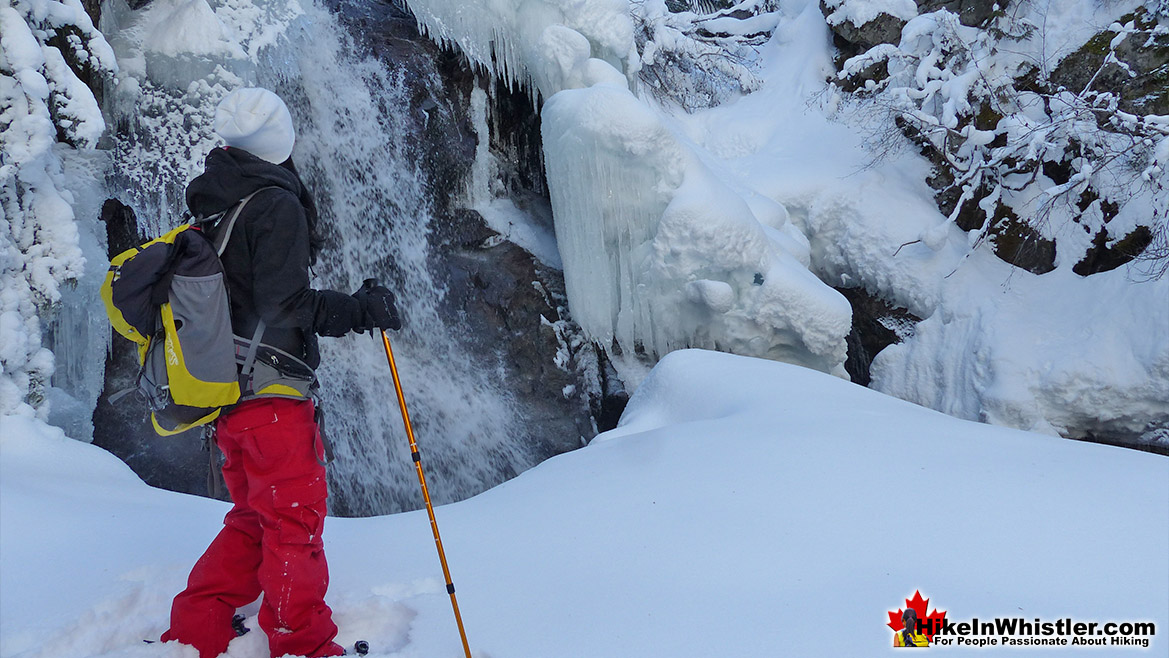 Rainbow Falls Snowshoe Whistler