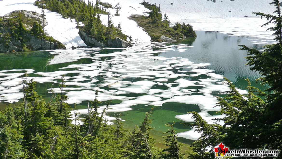 Rainbow Lake Snowshoeing