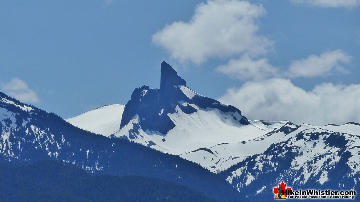 Flank Trail View of Black Tusk