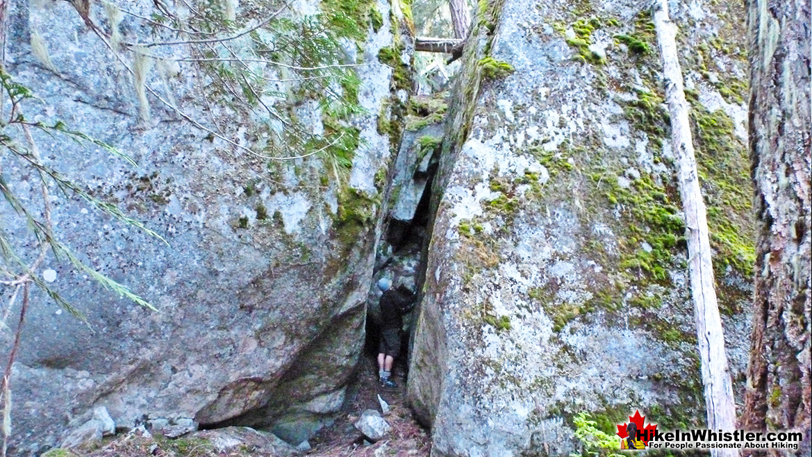 Flank Trail Massive Broken Erratic