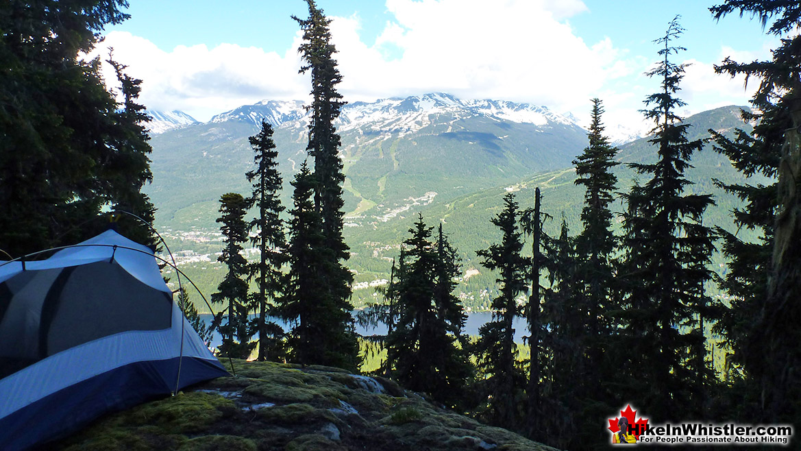 Flank Trail Whistler Valley View